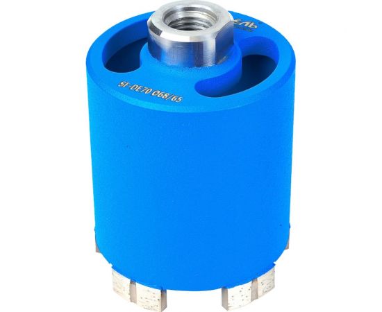 Сверло алмазное для подрозетников SF-DE70 (68/65 мм; M16; 5 сегментов) Адель ДУУ00005765 – изображение 2