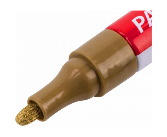 Лаковый маркер-краска BRAUBERG EXTRA paint marker 4 мм, золотой, улучшенная нитро-основа, 151981 – изображение 4