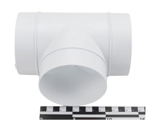 Тройник для круглых воздуховодов D100 мм TDM SQ1807-1715 – изображение 3