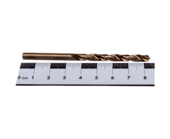 Сверло по металлу (10 шт; 5 мм; HSS-Co; пластиковый футляр) ROCKFORCE RF-DSP50H – изображение 2