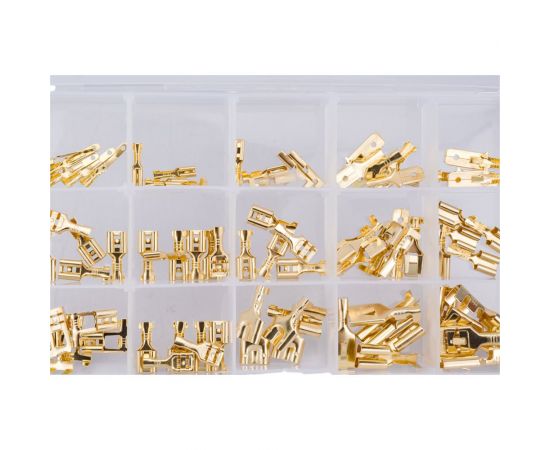 Набор обжимных коннекторов ROCKFORCE для электропроводки 75пр. RF-893 – изображение 3