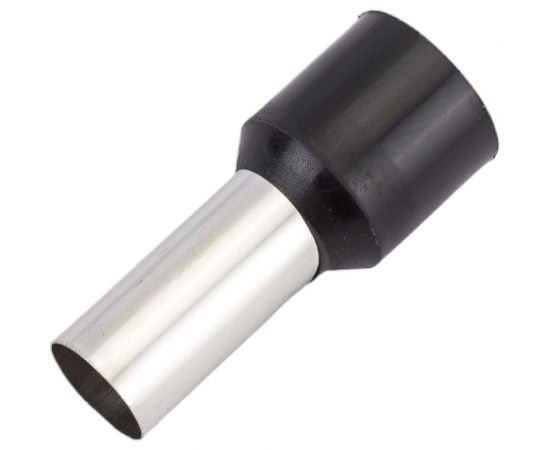 Штыревой втулочный изолированный наконечник REXANT F-16 мм, 25 кв.мм, черный, 100 шт 08-0833 – изображение 7