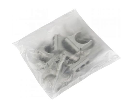 Крепеж-клипса EKF d20 мм, 10 шт., серая -Plast derj-z-20n-r – изображение 2