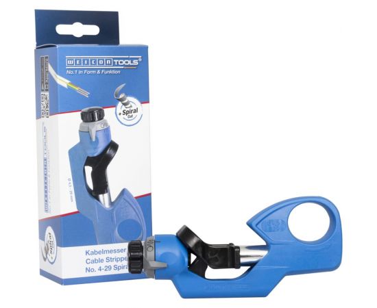 Инструмент для снятия оболочки круглого кабеля Weicon-tools № 4-29 SPIRAL wcn52000029 – изображение 2