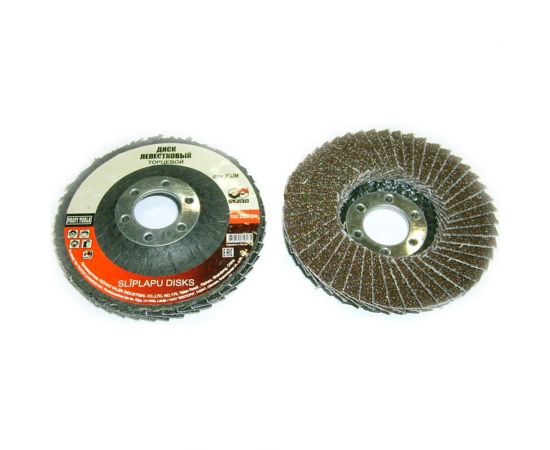 Круг лепестковый торцевой МИНИ (20 шт; 75х16 мм; Р80) SKRAB 35829 