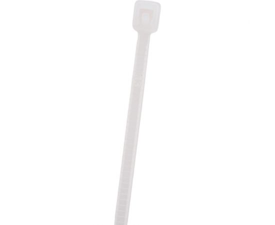 Нейлоновая стяжка SUPRLAN 2x100 мм, белая, 100 шт. 06-1001 – изображение 3