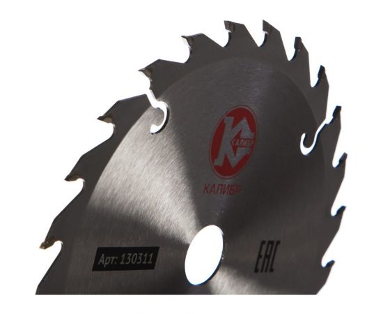 Диск пильный по дереву (160х20 мм; 24z) Калибр 00000026312 – изображение 3