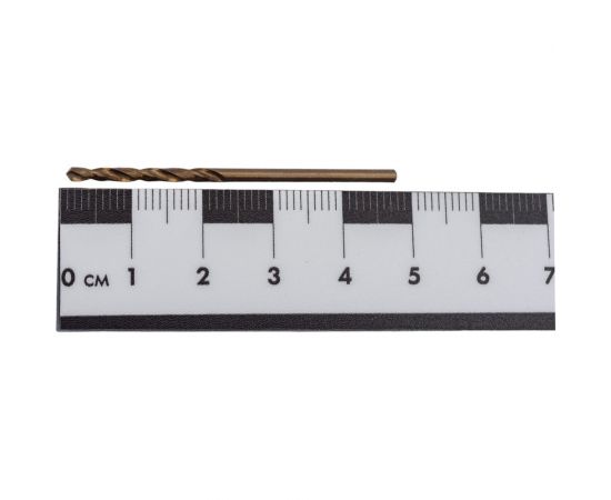 Сверло по металлу (2.1х24х49 мм; Р6М5К5; ц/х) Туламаш 58340 – изображение 3