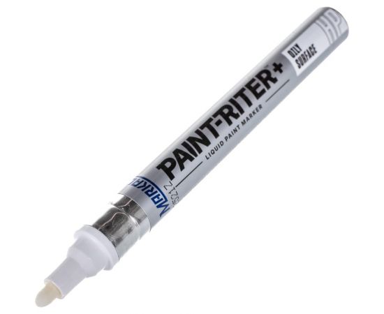 Маркер для замасленных поверхностей Markal Pro-Line HP, 3 мм, белый 96960 – изображение 2