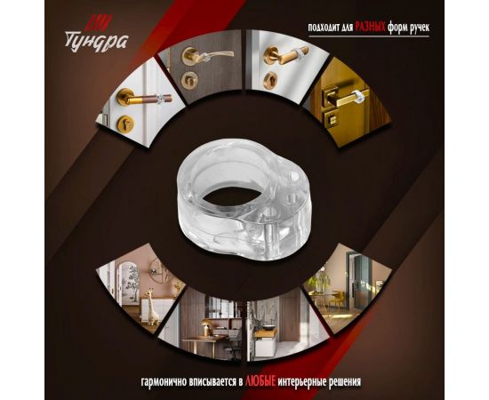 Дверной ограничитель на ручку ТУНДРА PVC 7090564 – изображение 7