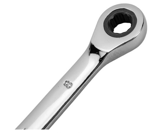 Набор комбинированных трещоточных ключей HORTZ 9шт. 8-22 хром HOR 104965 – изображение 2