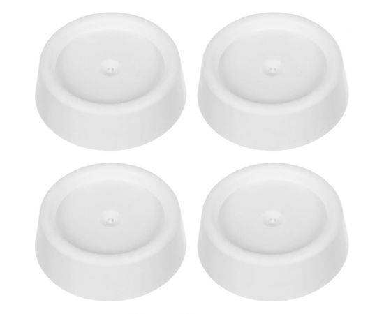 Антивибрационные подставки для стиральных машин и холодильников VETTA 4 шт, резина, d45x20 мм 416-075 