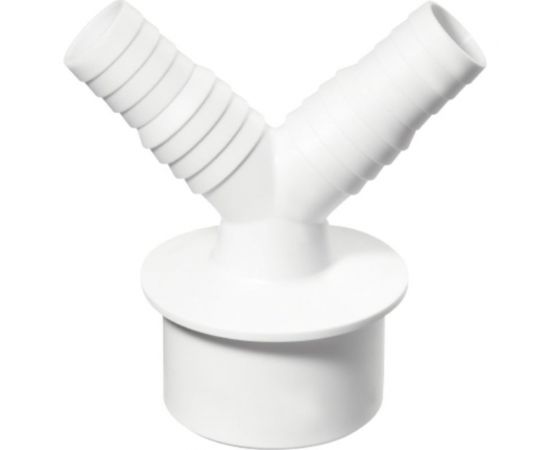 Переходник для подключения сливного шланга Профитт 20x23x50V, белый 2226087 