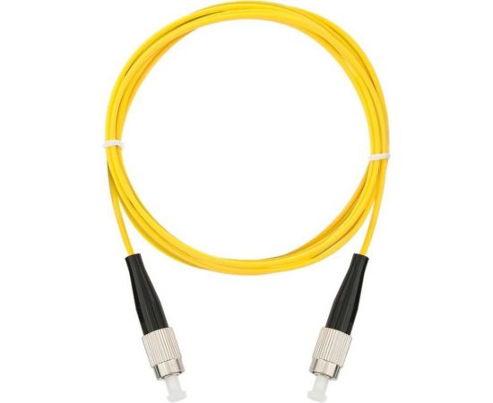Соединительный волоконно-оптический шнур NIKOMAX желтый, 3м NMF-PC1S2C2-FCU-FCU-003 