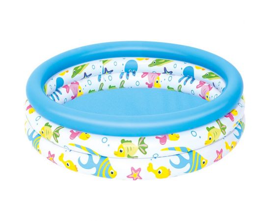 Детский круглый бассейн Bestway Океан 102х25 см, 101 л 51008 BW 004852 