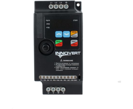 Преобразователь INNOVERT ISD mini PLUS, выходной ток 2.7 А 0,75 кВтx380 В ISD751M43E – изображение 4