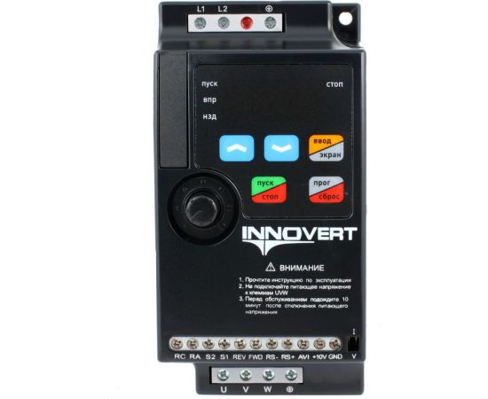 Преобразователь INNOVERT ISD mini PLUS, выходной ток 6.0 А 1,1 кВт вх: 1ф x 220В / вых: 3ф х 220В ISD112M21E – изображение 6