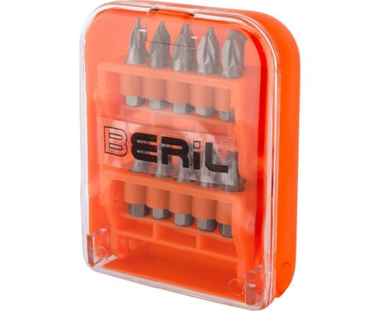 Набор насадок 20 предметов, пластиковый футляр Beril 353920 11627 – изображение 3