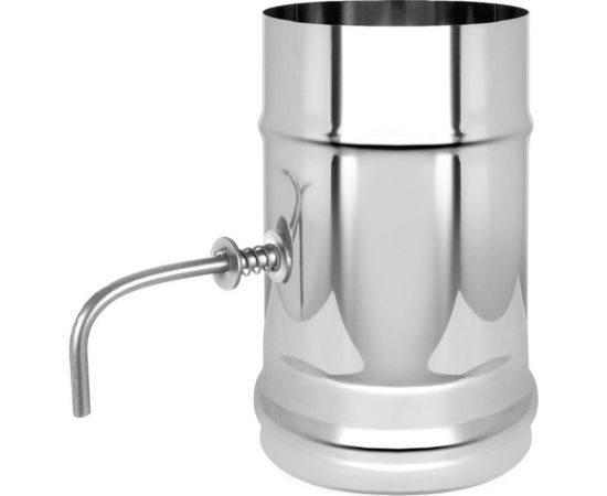 Шибер поворотный (120 мм; AISI 430-0.8 мм) Везувий О-1200005 – изображение 3