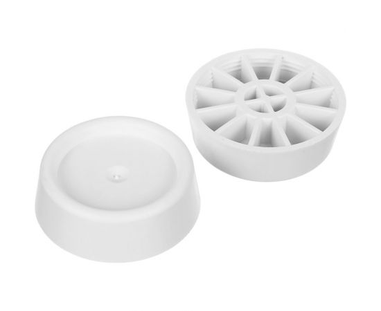 Антивибрационные подставки для стиральных машин и холодильников VETTA 4 шт, резина, d45x20 мм 416-075 – изображение 2