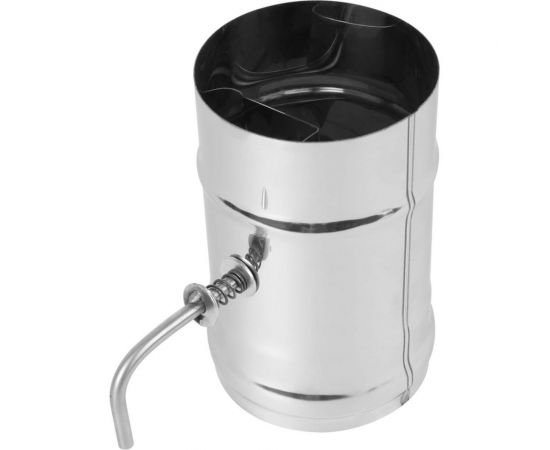 Шибер поворотный (120 мм; AISI 430-0.8 мм) Везувий О-1200005 – изображение 2