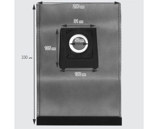 Пылесборник многоразовый для пылесосов Bosch, Siemens, Karcher Tatkraft 13858 – изображение 2