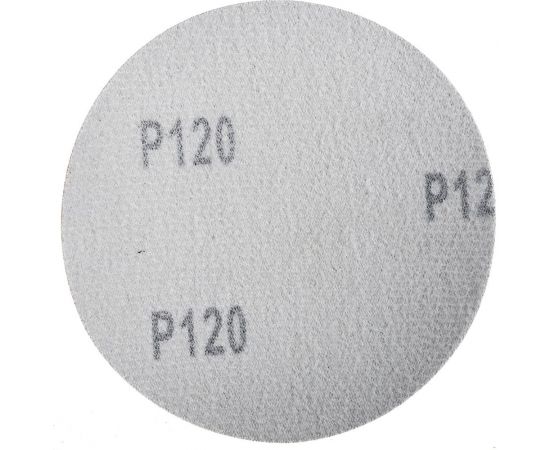 Круг абразивный шлифовальный под липучку (10 шт; 115 мм; Р120) ТУНДРА 1865790 – изображение 4