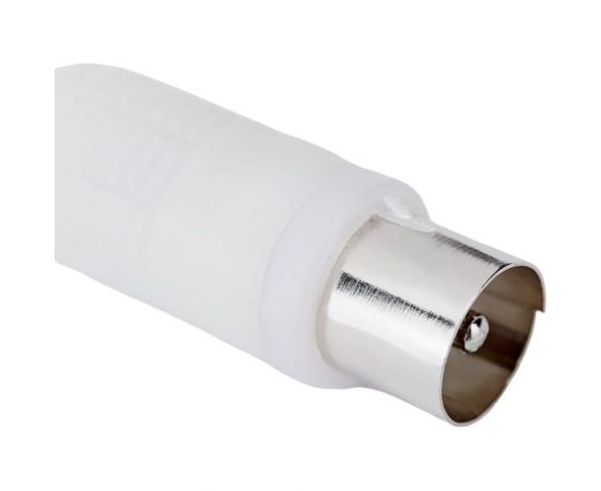 Антенный TV штекер TDM пластиковый без пайки белый SQ1809-0008 – изображение 7