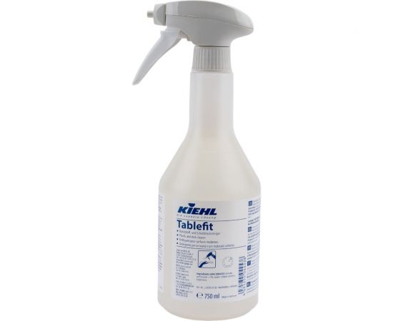 Средство для чистки пластика, мебели, поверхностей от спец. загрязнений KIEHL Johannes KG Tablefit 750мл j500147 
