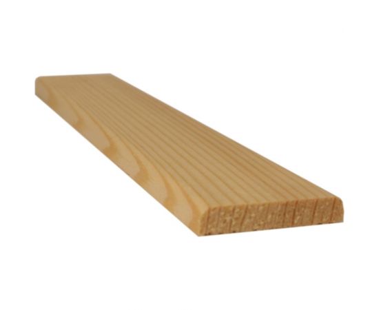 Наличник ТД Крона 12х60х2200 мм, гладкий 26010201 