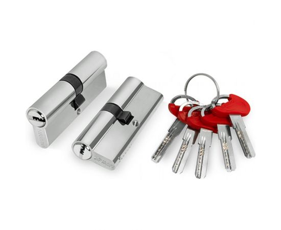 Цилиндровый механизм Fuaro D-PRO500/90 mm /40+10+40/ CP хром 5 кл. 37723 