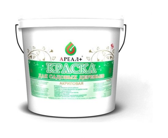 Краска для садовых деревьев Ареал+ ВД-АК 0508 4,5 кг А-054 