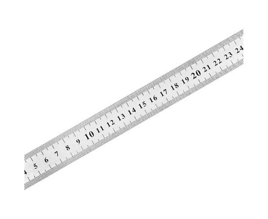 Измерительная линейка vertextools 300 мм, металлическая 3042-300 – изображение 5