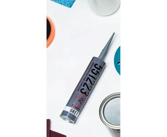 Многоцелевой ПУ герметик RoxelPro 550, серый, картридж, 310 мл 551223 – изображение 2