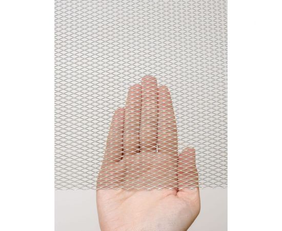 Cетка ЦПВС/ПВЛ просечно-вытяжная металлическая оцинкованная Фабрика сеток ""Железный слон"" ячейки 3x3 мм, рулон 1x5 м PVS000101-5 – изображение 4