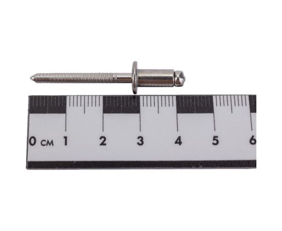 Вытяжная нержавеющая заклепка со стандартным бортиком KREPFIELD 5x10 мм, ART 9052, А2, 100 шт. 9052ЗАКЛЕПКА5Х10А2-100 – изображение 4