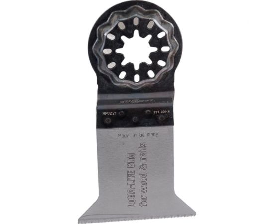 Полотно 50х50 мм для дерева, дерева с гвоздями, пластика, гипсокартона, разведенные зубья MPS 3906-1 – изображение 2