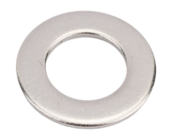 Нержавеющая плоская шайба KREPFIELD М18, DIN 125, А2, 8 шт. 125A2ШАЙБАМ19-8 