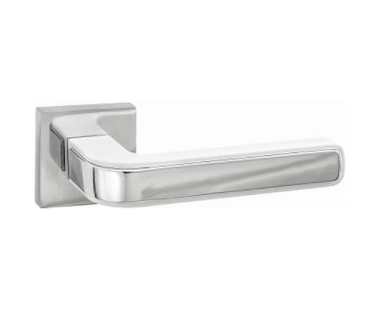 Дверная ручка PUERTO (матовый супер белый, хром блестящий) INAL 539-03 MSW/CP 