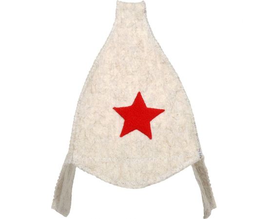 Шапка Hot Pot Будёновка белая, войлок 42014 