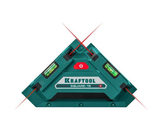 Лазерный угольник для кафеля KRAFTOOL Square-15 34705 