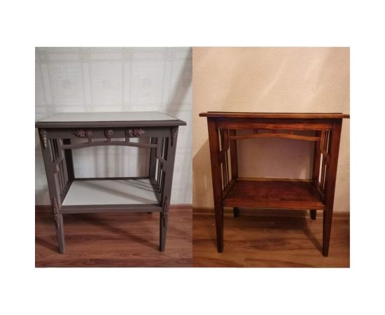 Краска для мебели и декора ATURI Design Меловой бархат mia крепкий кофе, 0.4 кг T1-00010833 – изображение 8