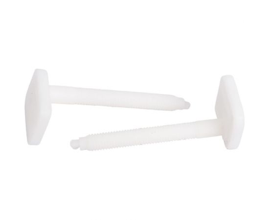 Комплект креплений для сиденья унитаза Wirquin пластик, длина 60 мм 20975004 – изображение 2