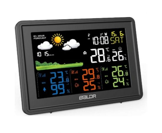 Беспроводная метеостанция BALDR B0359WST4H4PR-BLACK – изображение 10