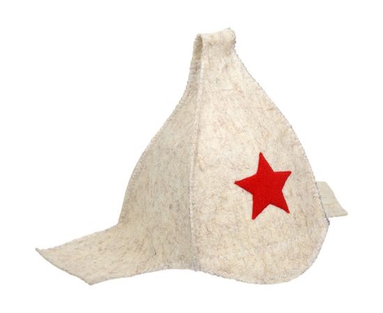 Шапка Hot Pot Будёновка белая, войлок 42014 – изображение 3