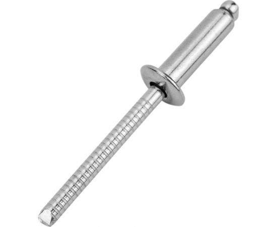 Вытяжная нержавеющая заклепка со стандартным бортиком KREPFIELD 5x16 мм, ART 9052, А2, 20 шт. 9052ЗАКЛЕПКА5Х16А2-20 – изображение 3