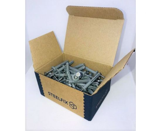Дюбель гвоздь Steelfix 6x40 мм, грибовидный борт, 50 шт. ДГГ64050 – изображение 3