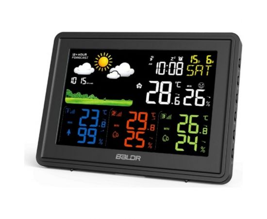 Беспроводная метеостанция BALDR B0359WST4H4PR-BLACK – изображение 7