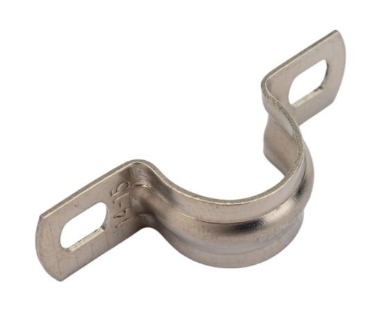 Двухлапковая металлическая скоба FORTISFLEX СМД INOX 14-15 мм 80983 – изображение 4