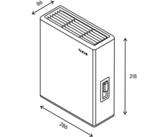 Вентиляционный прибор VAKIO KIV NEW Dark Night 21825 – изображение 2